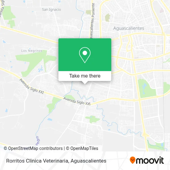 Rorritos Clinica Veterinaria map