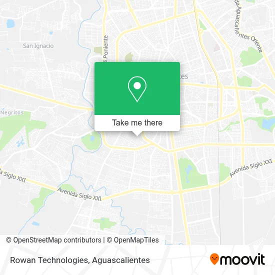 Rowan Technologies map