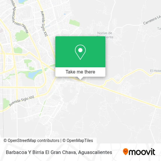 Barbacoa Y Birria El Gran Chava map