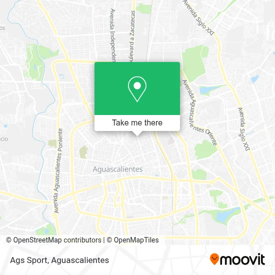 Ags Sport map