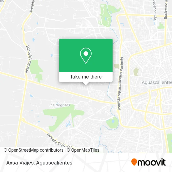 Axsa Viajes map