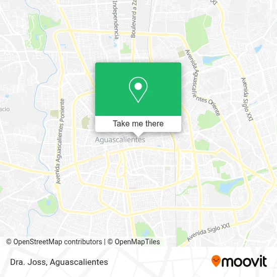 Dra. Joss map