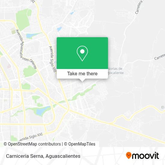 Carniceria Serna map
