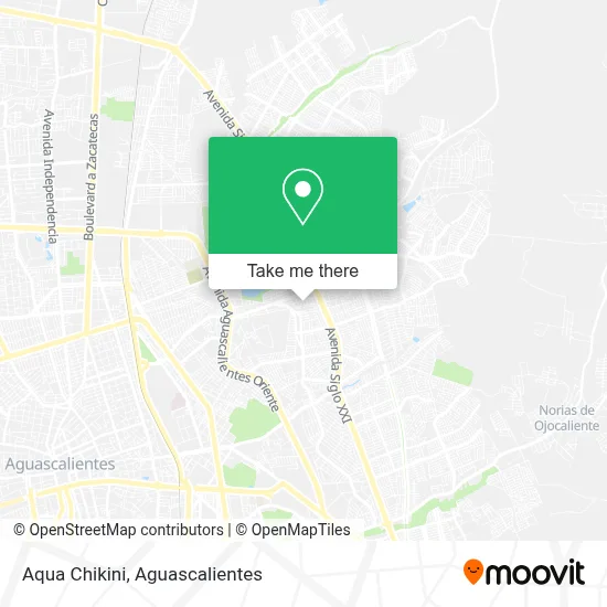 Aqua Chikini map