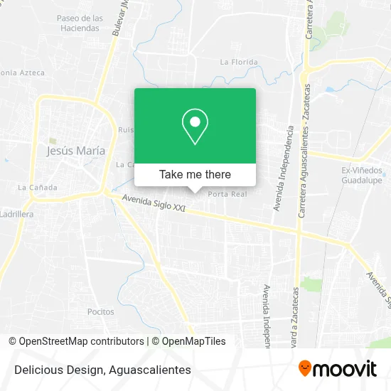 Delicious Design map