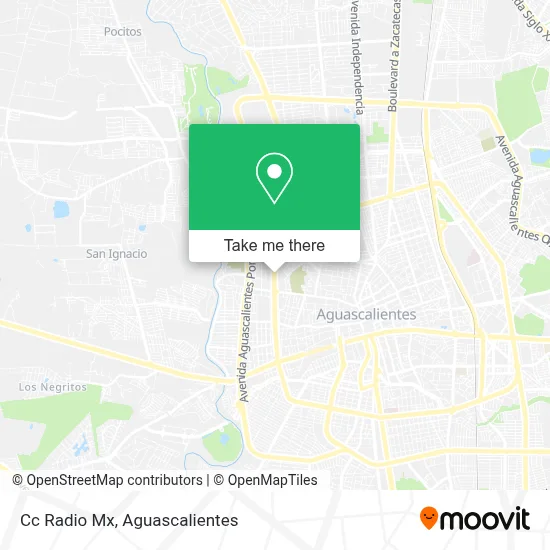 Cc Radio Mx map