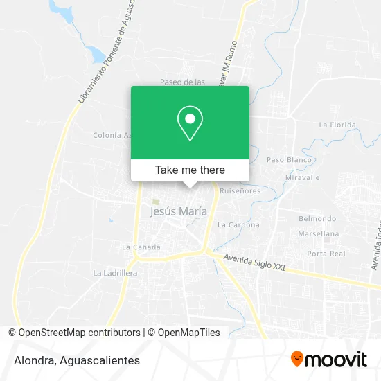Alondra map