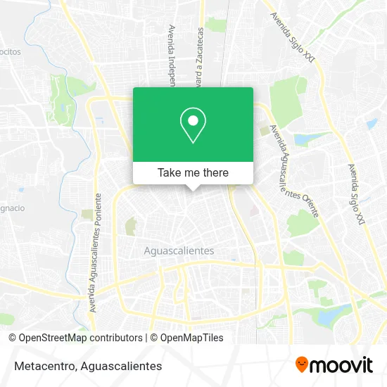 Metacentro map