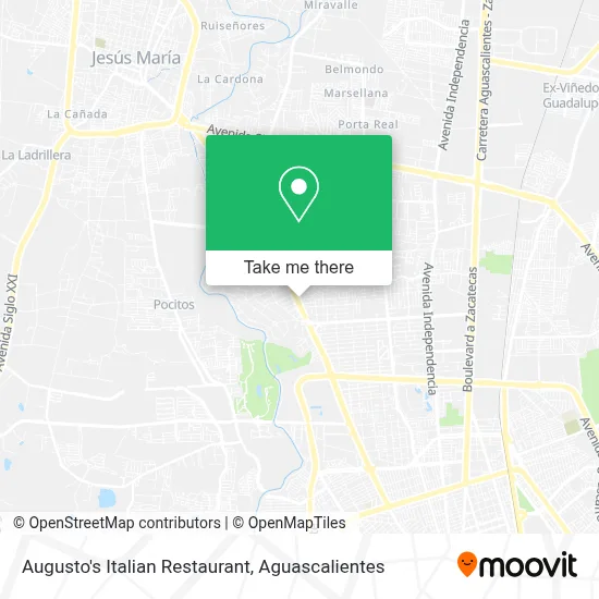 Augusto's Italian Restaurant map
