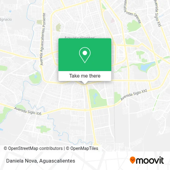 Daniela Nova map