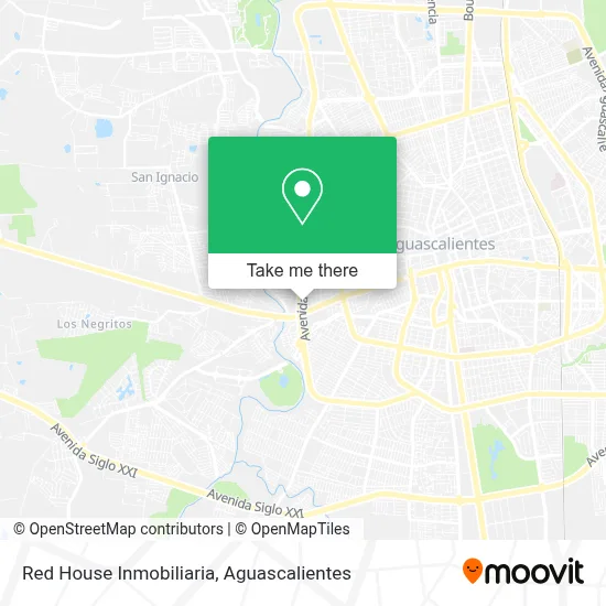 Red House Inmobiliaria map