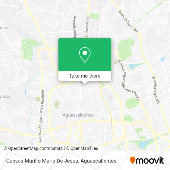 Cuevas Murillo Maria De Jesus map
