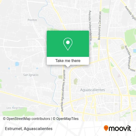 Estrumet map