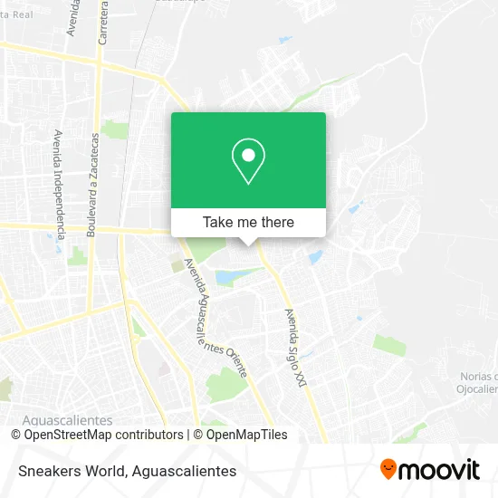 Sneakers World map