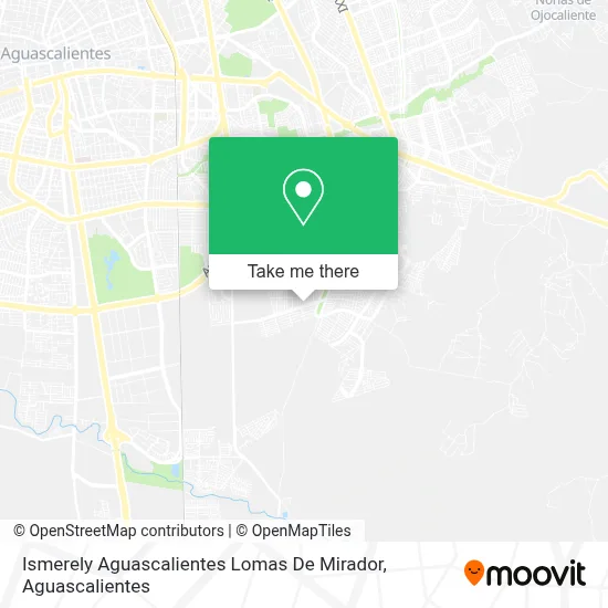 Ismerely Aguascalientes Lomas De Mirador map