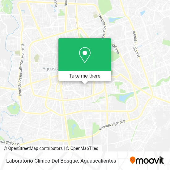 Laboratorio Clinico Del Bosque map