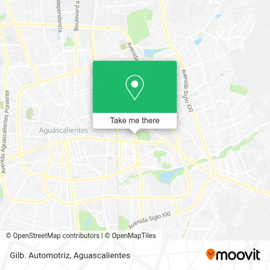 Gilb. Automotriz map