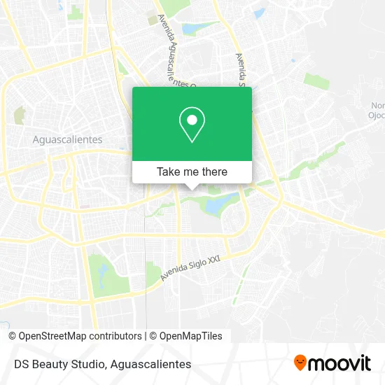 DS Beauty Studio map