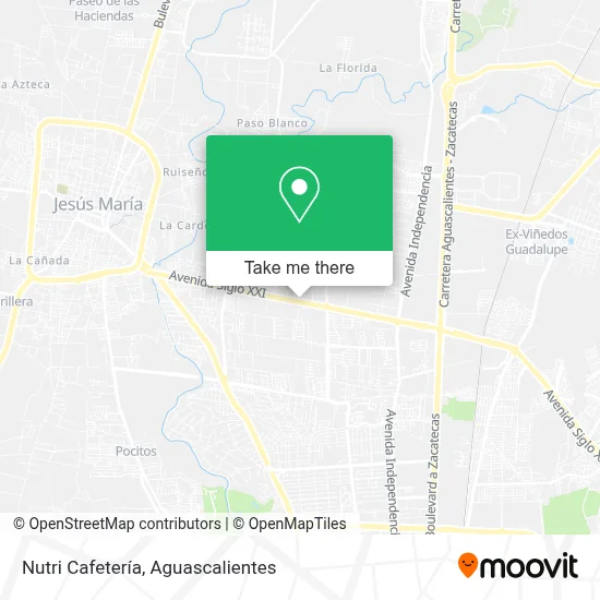 Nutri Cafetería map