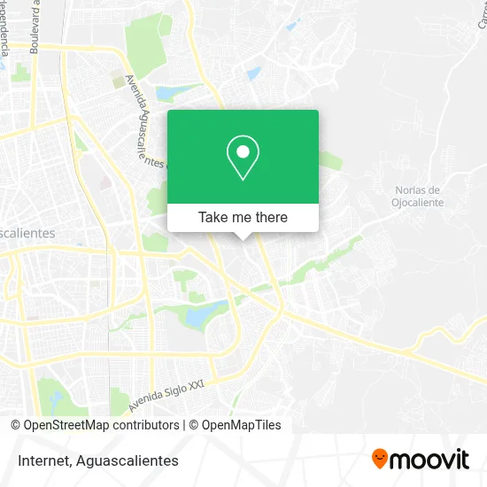 Internet map