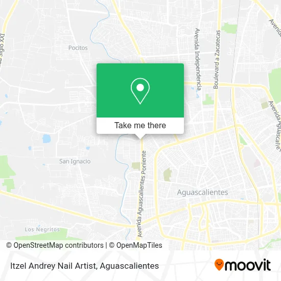 Itzel Andrey Nail Artist map