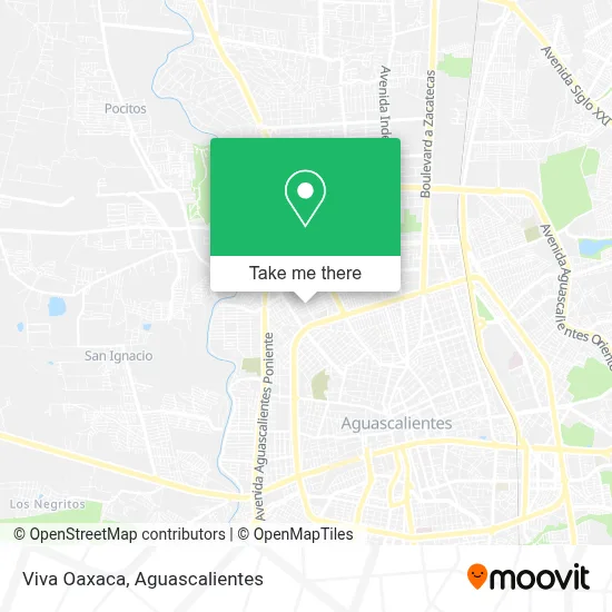 Viva Oaxaca map
