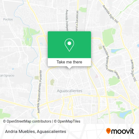 Andria Muebles map