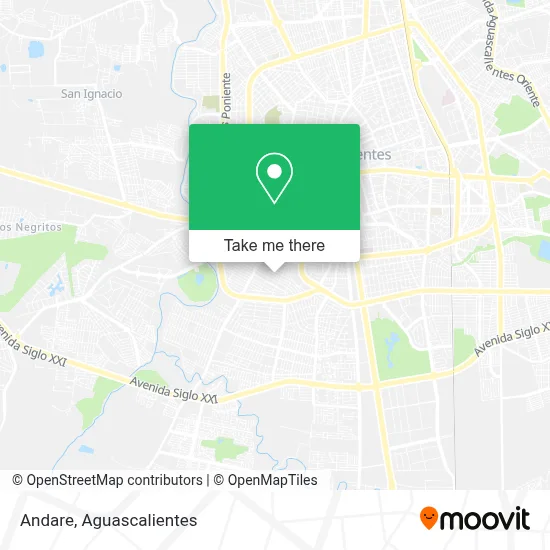 Andare map