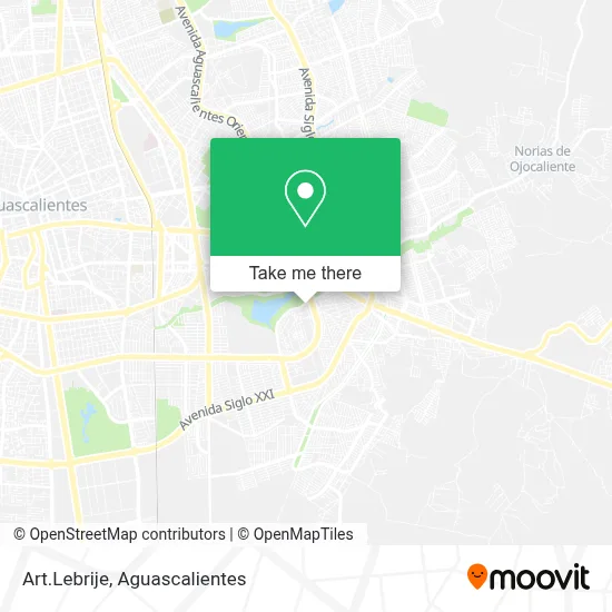 Art.Lebrije map
