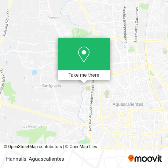 Hannails map