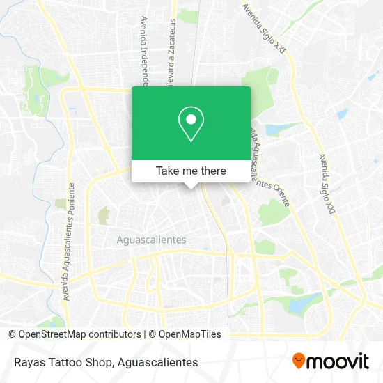 Rayas Tattoo Shop map