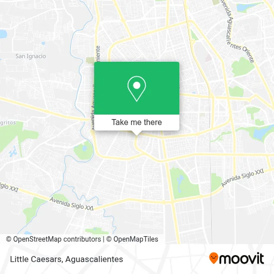 Little Caesars map