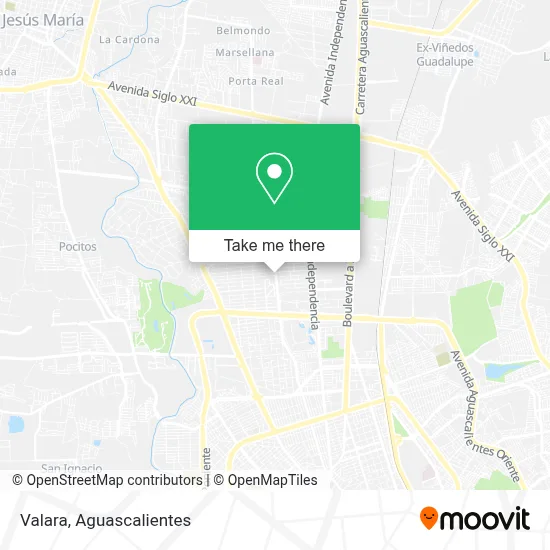 Valara map