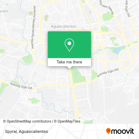 Spyral map