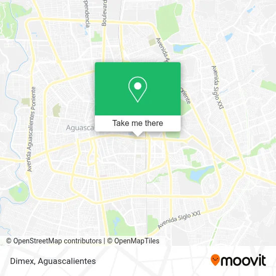 Dimex map