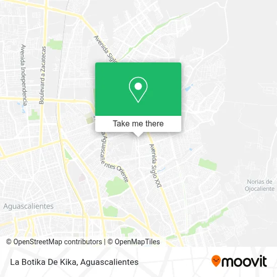 La Botika De Kika map