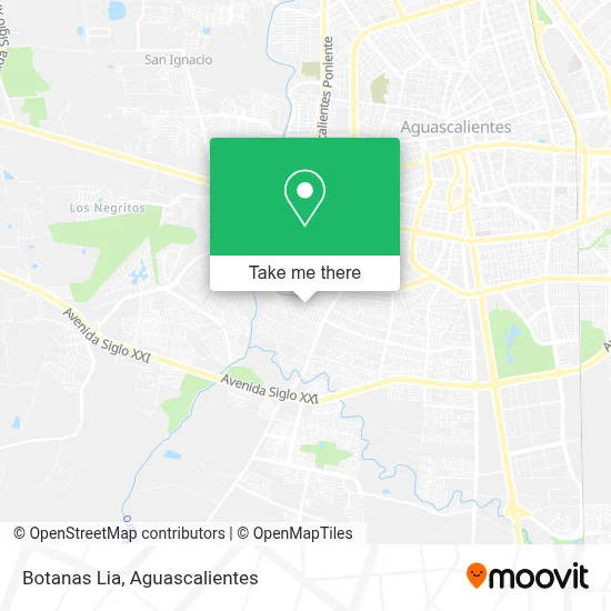 Botanas Lia map