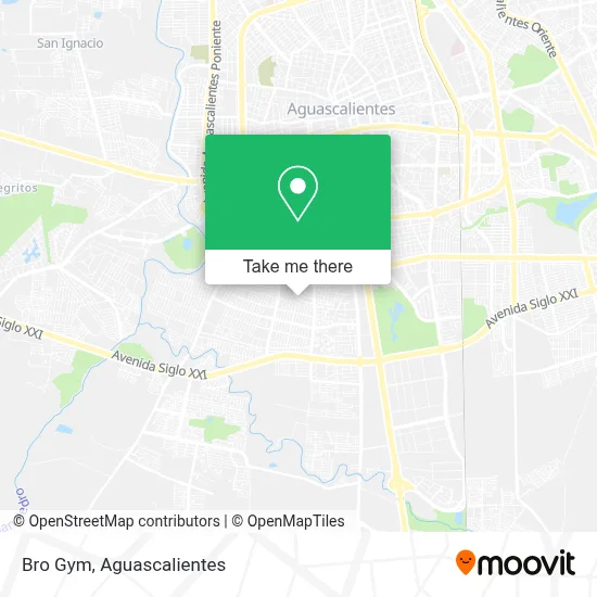 Bro Gym map