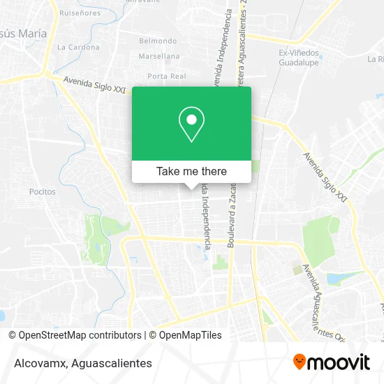 Alcovamx map