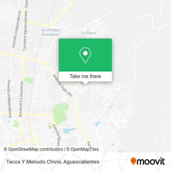 Tacos Y Menudo Chivis map