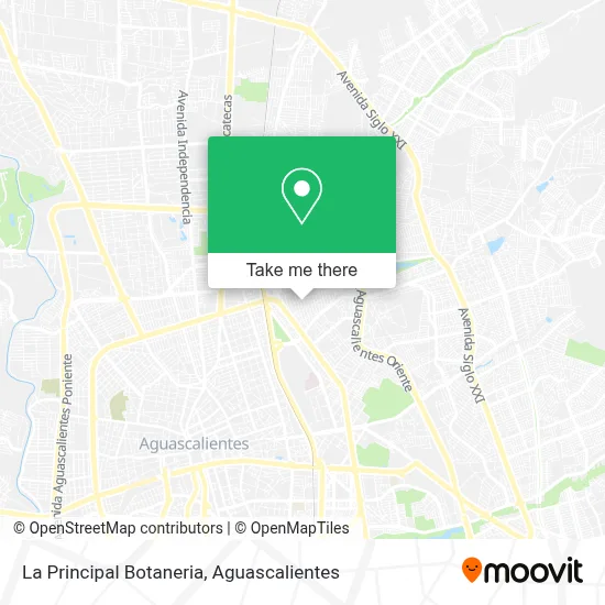 La Principal Botaneria map