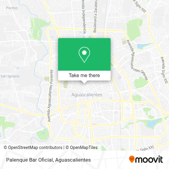 Palenque Bar Oficial map