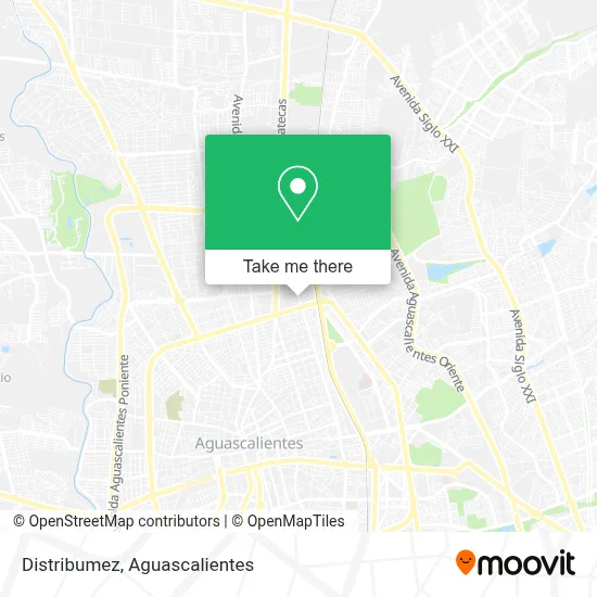 Distribumez map