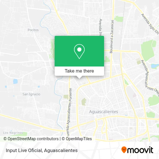 Input Live Oficial map
