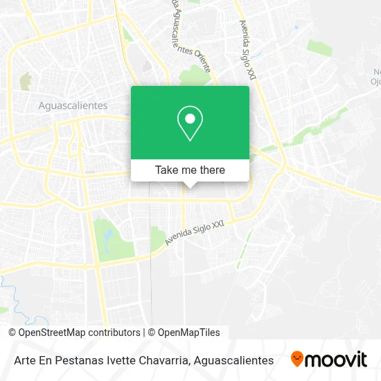 Arte En Pestanas Ivette Chavarria map