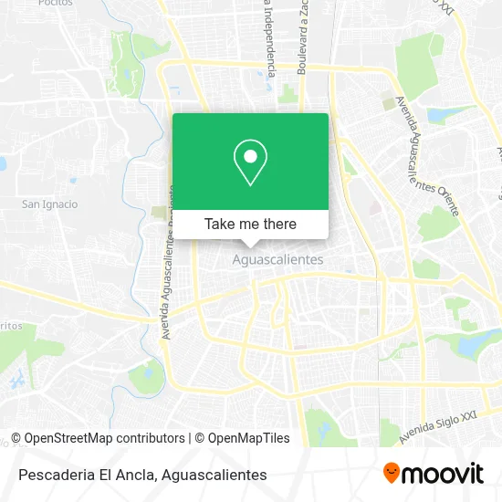 Pescaderia El Ancla map