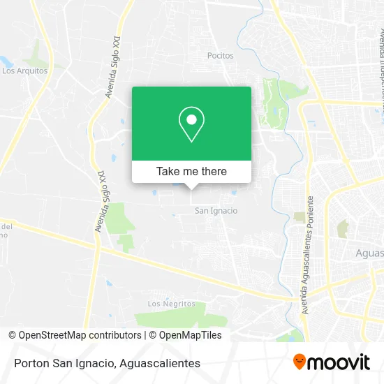 Porton San Ignacio map