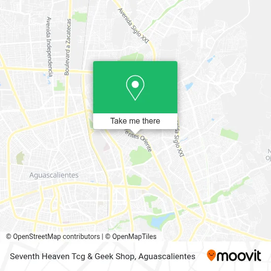 Seventh Heaven Tcg & Geek Shop map