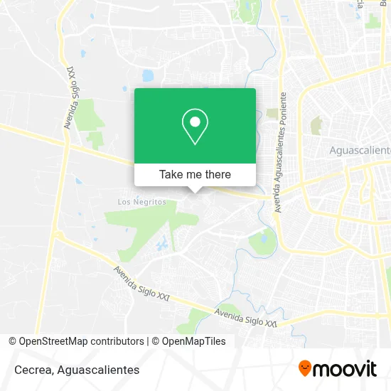 Cecrea map
