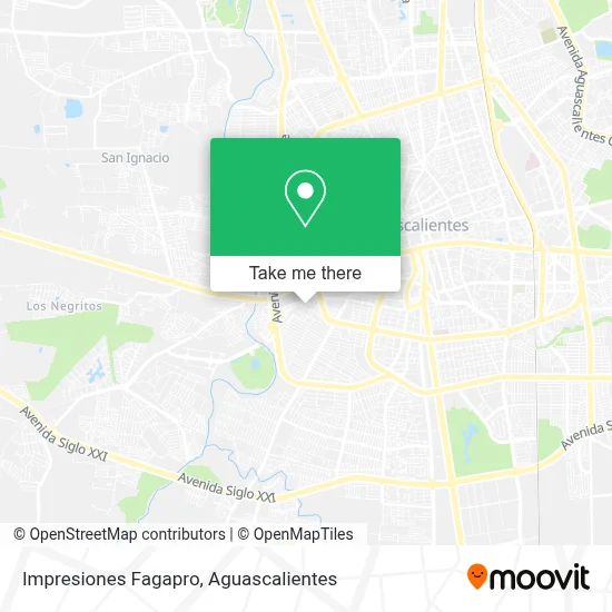 Impresiones Fagapro map